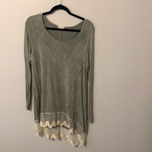 Green alterd state tunic